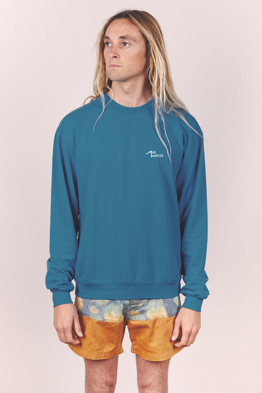 Nomad Crewneck - Searulian Blue